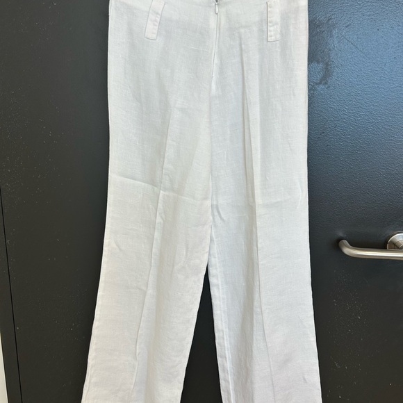 Alizia Amanti NWOT size 8 (see measurements!) Linen wide legged pants - Picture 5 of 12